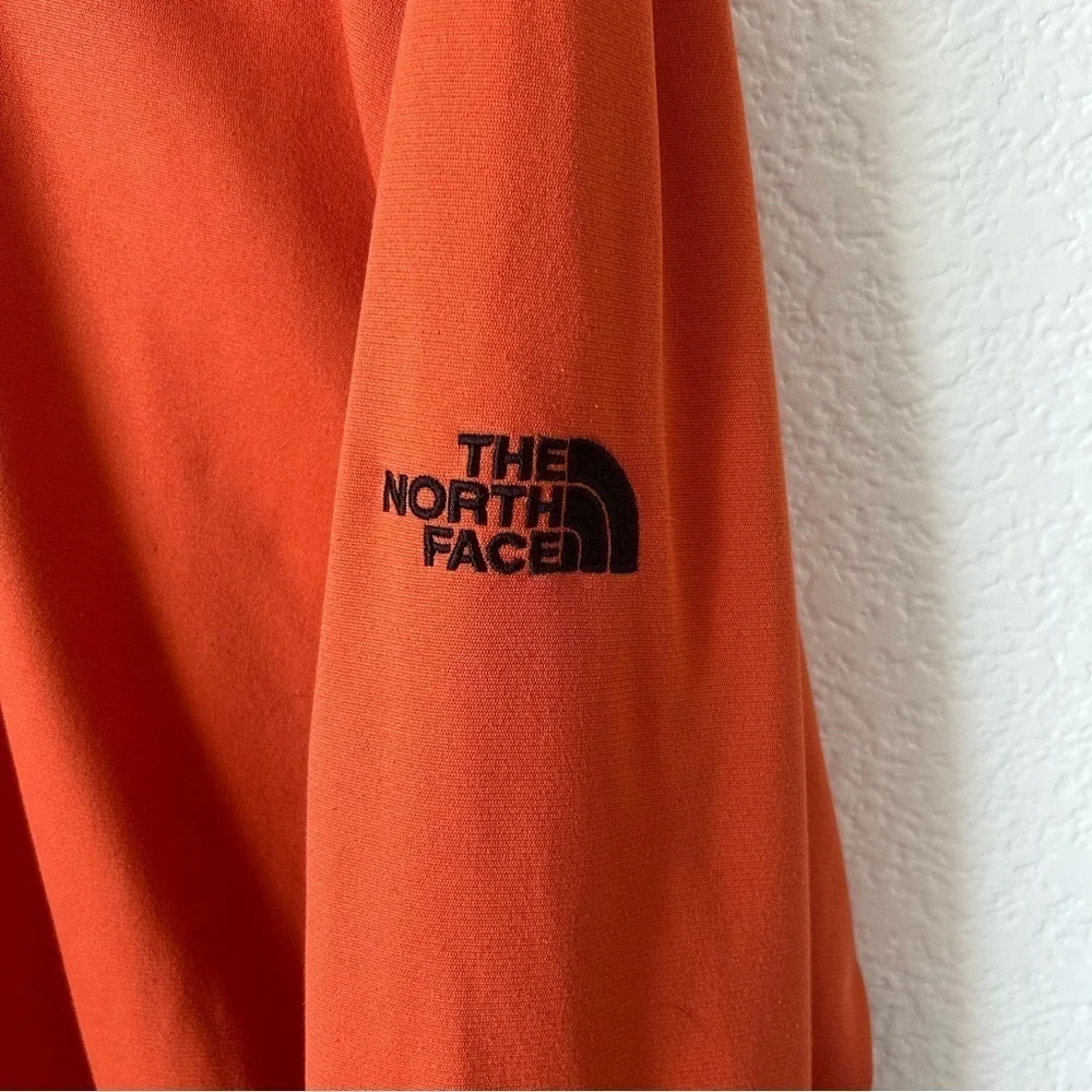 The North Face Burnt Orange Half-Zip Outdoor, Hunting, Leightweight Sweater